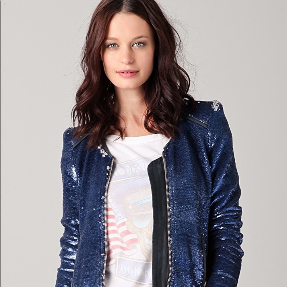Iro Dylan Sequined Jacket - image 6